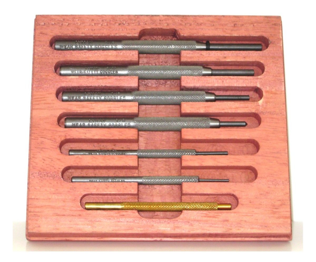 Lyman 7031273 Gunsmith Punch Set