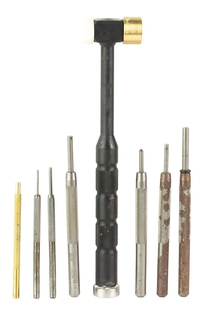 Lyman Deluxe Hammer and Punch Set, Black