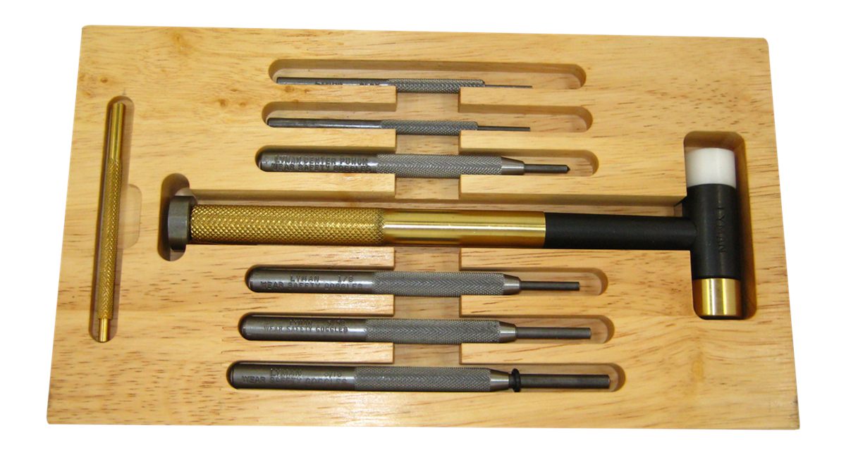 Lyman Deluxe Hammer and Punch Set, Black view 2