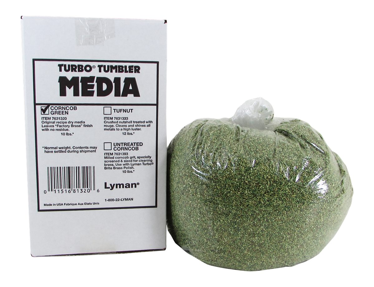 Lyman Large Corncob Plus Reloading Media, 10 Pound (Pack of 1)