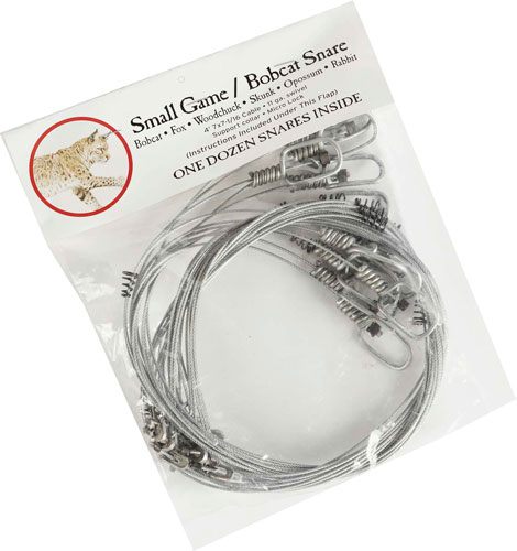 Duke Traps 3 Snare Small Game BAG OF 12