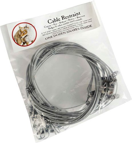 Duke Traps 4 Snare Cable Restraint BAG OF 12