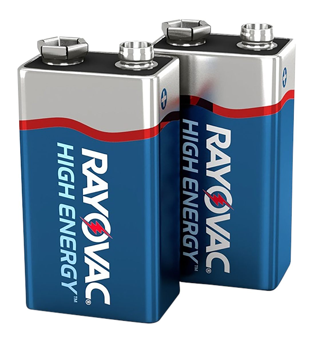 Rayovac A16042JT 9V High Energy Alkaline Batteries Silver/Blue 9 Volts 565