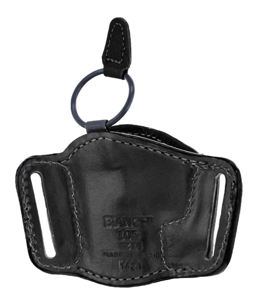 Bianchi 105 Minimalist Belt Slide Holster for Glock 17/19/20/21 Black RH