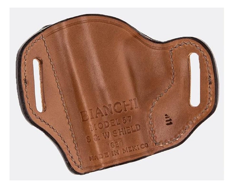 Bianchi Remedy 57 Belt Slide Holster for Glock 19/23/32 Plain Tan RH