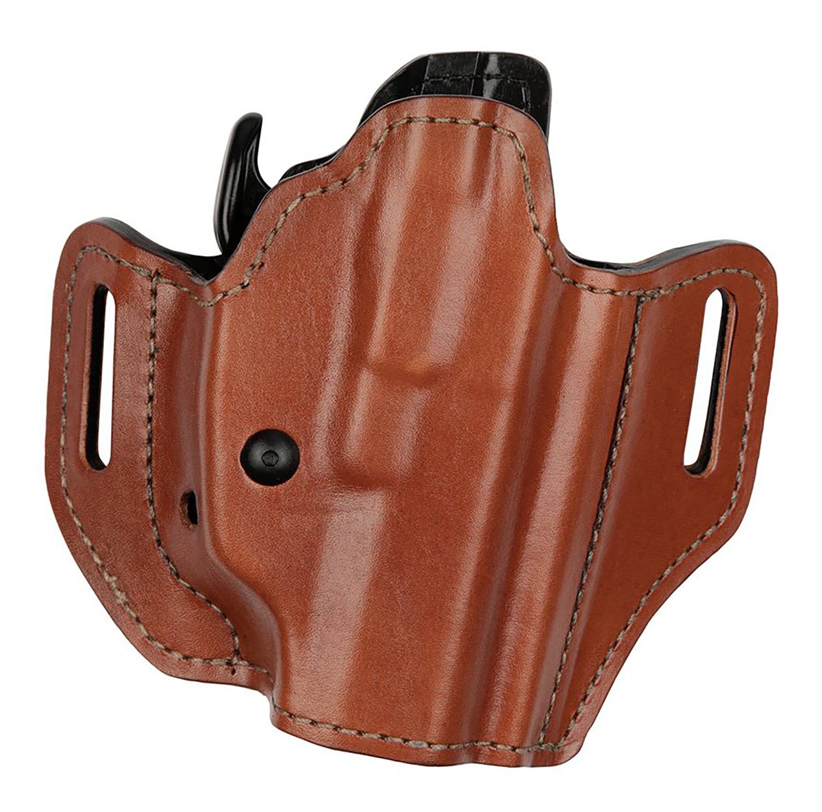 Bianchi International 34501 Allusion Assent Pro-Fit OWB Size 04 Tan Leather