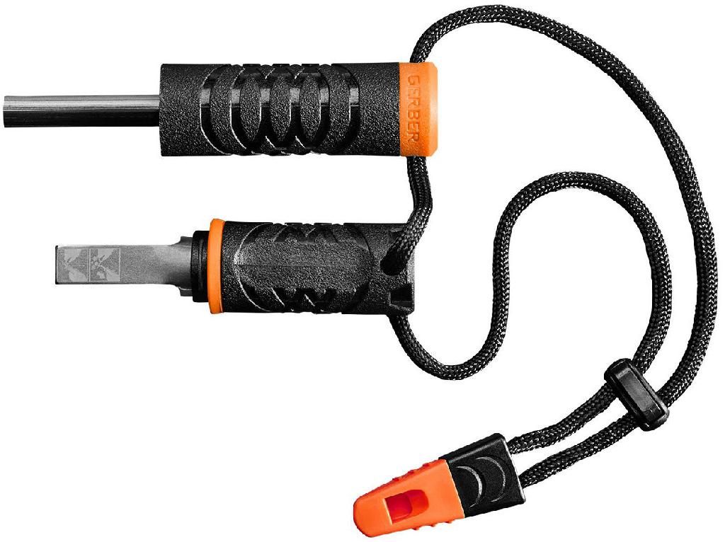 Gerber Legendary Blades Fire Starter Tool-water Resistant Tinder Compatment