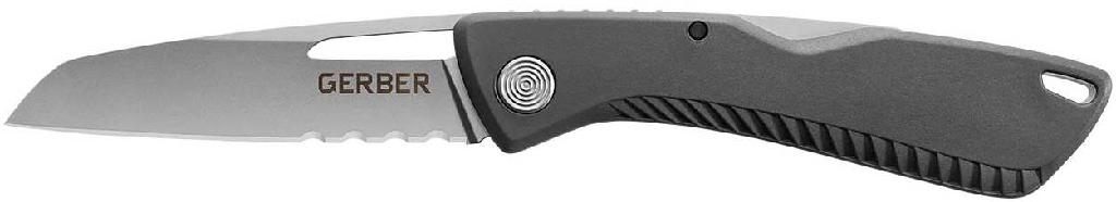 Gerber Legendary Blades Sharkbelly Folding Knife-USA Made Serrated(3.25in S
