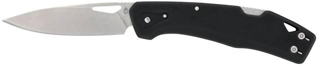 Gerber Legendary Blades Lst Folding Knife Plain Edge- Black Hangable