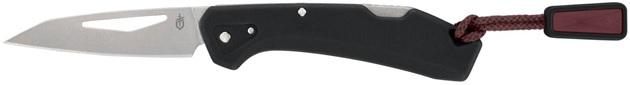 Gerber Legendary Blades Lst Mini Folding Knife Plain Edge Black Hangable