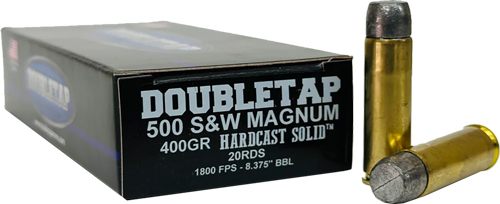DoubleTap Ammunition 500400HC Hunter 500S W Mag 400gr Hard Cast Solid 20 Pe view 2