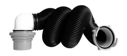 Camco RV Sewer Kit - Features Pre-Attached Fittings, a 10-Foot Hose, Transl