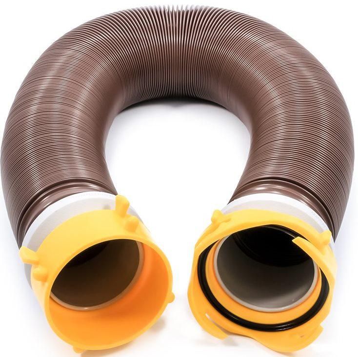 Camco 39623 Revolution 10' Sewer Hose Extension - Heavy Duty Design with Pr