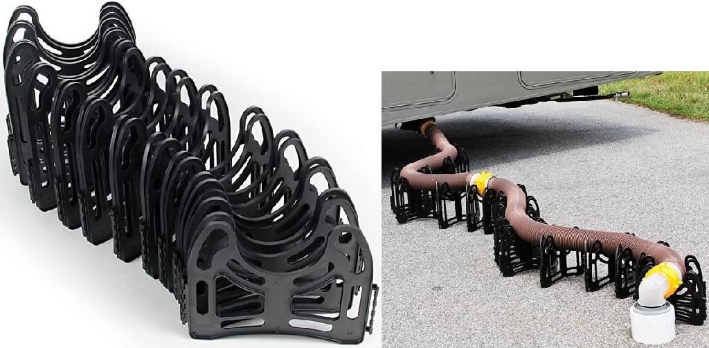 Camco Sidewinder 10-Ft RV Sewer Hose Support - Flexible Telescoping Design view 2