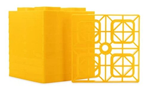 Camco Heavy Duty Leveling Blocks | Ideal for Single Wheels, Double Hydrauli view 2