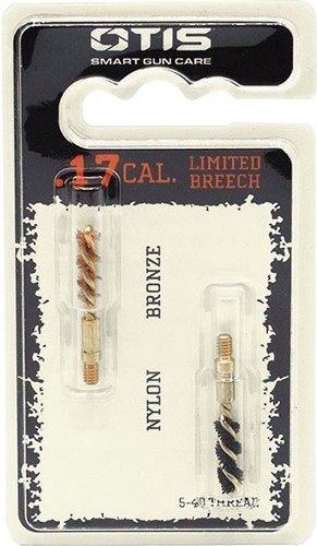 Otis FG317NB Bore Brush Set 17 HMR/177 Cal/177 WSM 5-40in Thread 1in Long B view 2