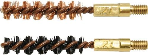 Otis Bore Brush .27 CAL 2-PK 1-Nylon 1-Bronze 8-32 Thread