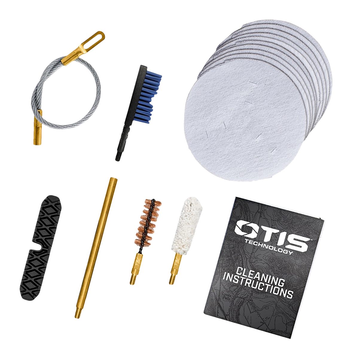 Otis Technology FG70145 Patriot Cleaning Kit 45 Cal Pistol/ 15 Pieces Yello