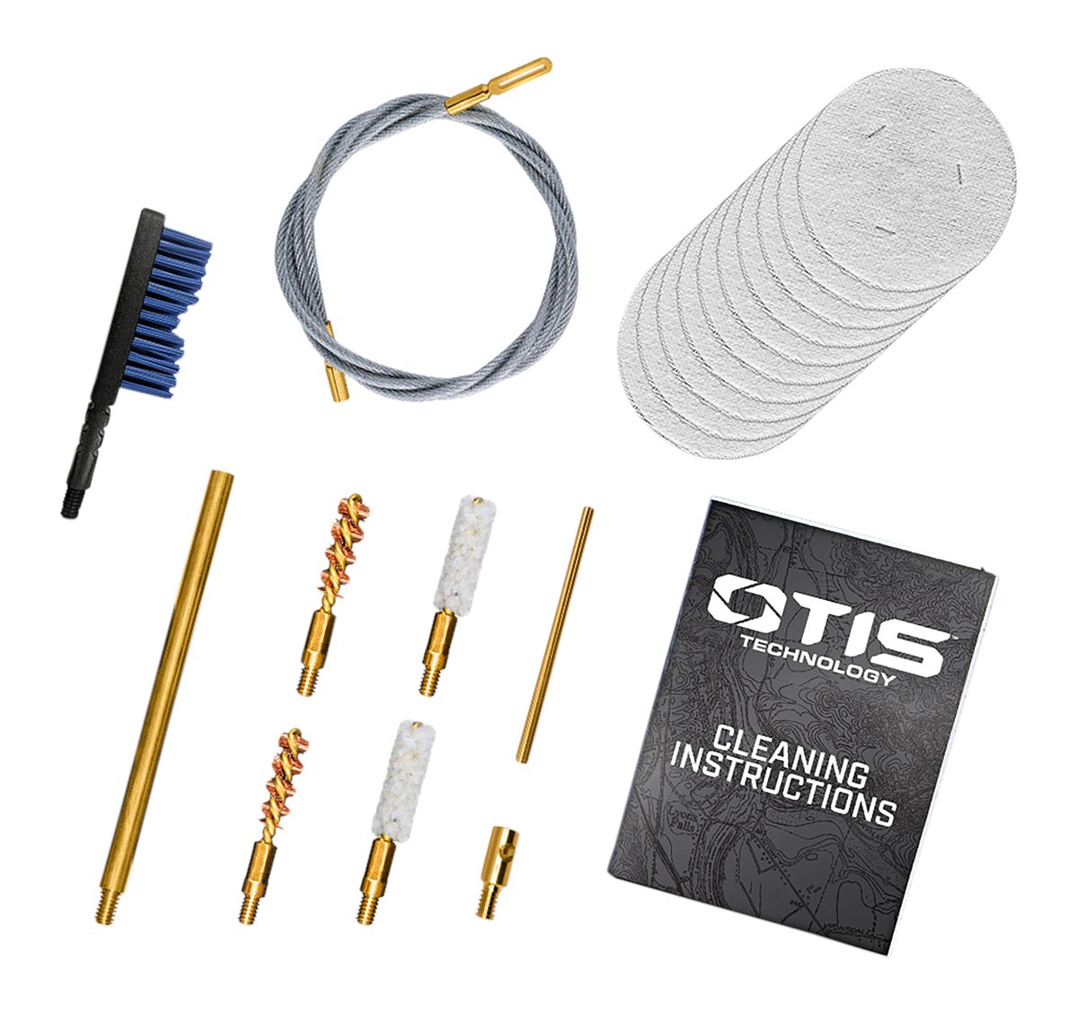 Otis Technology FG70122 Patriot Cleaning Kit .17/.22 Cal Handgun/Rifle/15 P