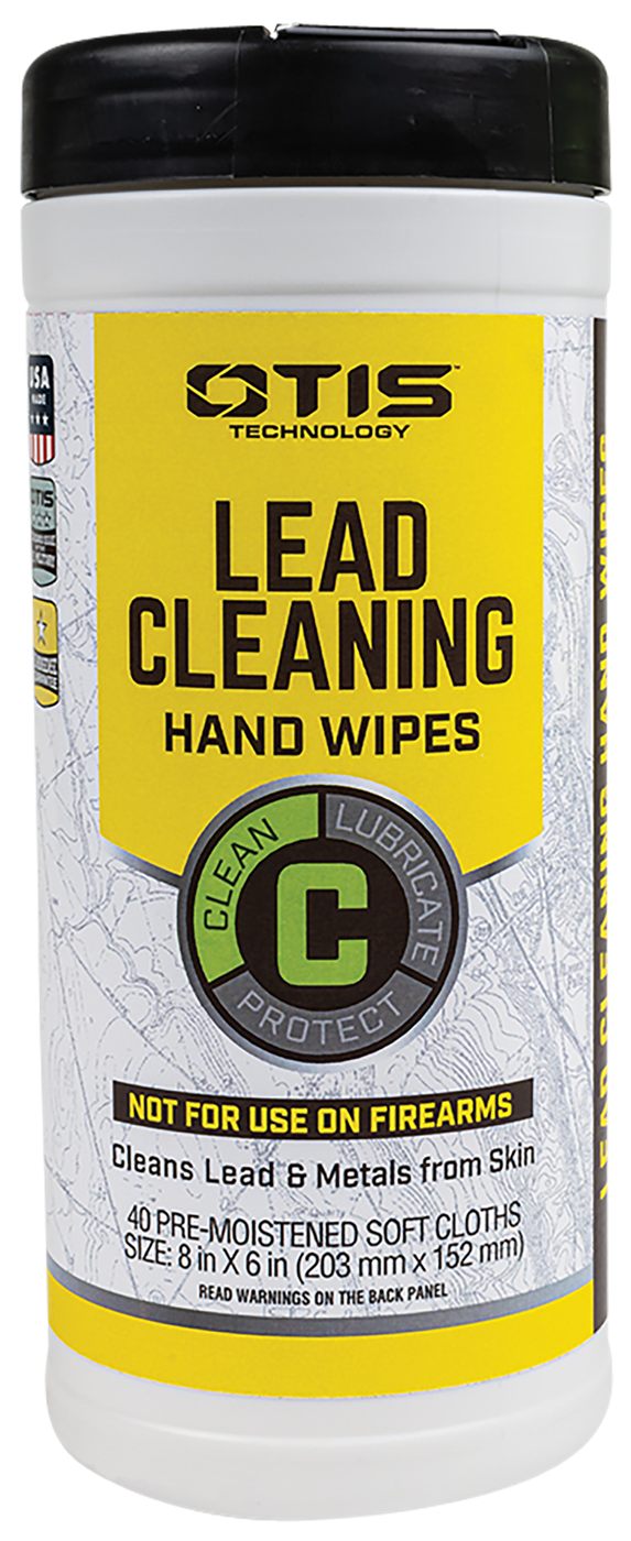 Otis Technology FG40CLRW Lead Cleaning Hand Wipes Cleans Metals from Skin 4