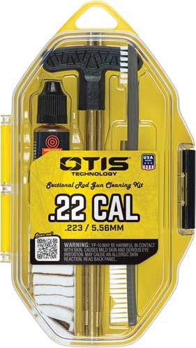 Otis Technology FGSRS22 .22 Cal Cleaning Kit For Rifle Pistol Yellow Plasti view 3
