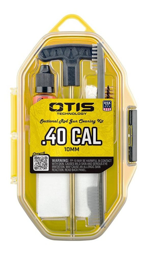 Otis Technology Handgun Cleaning Kit with Brass Rod .40 Cal/10mm view 2