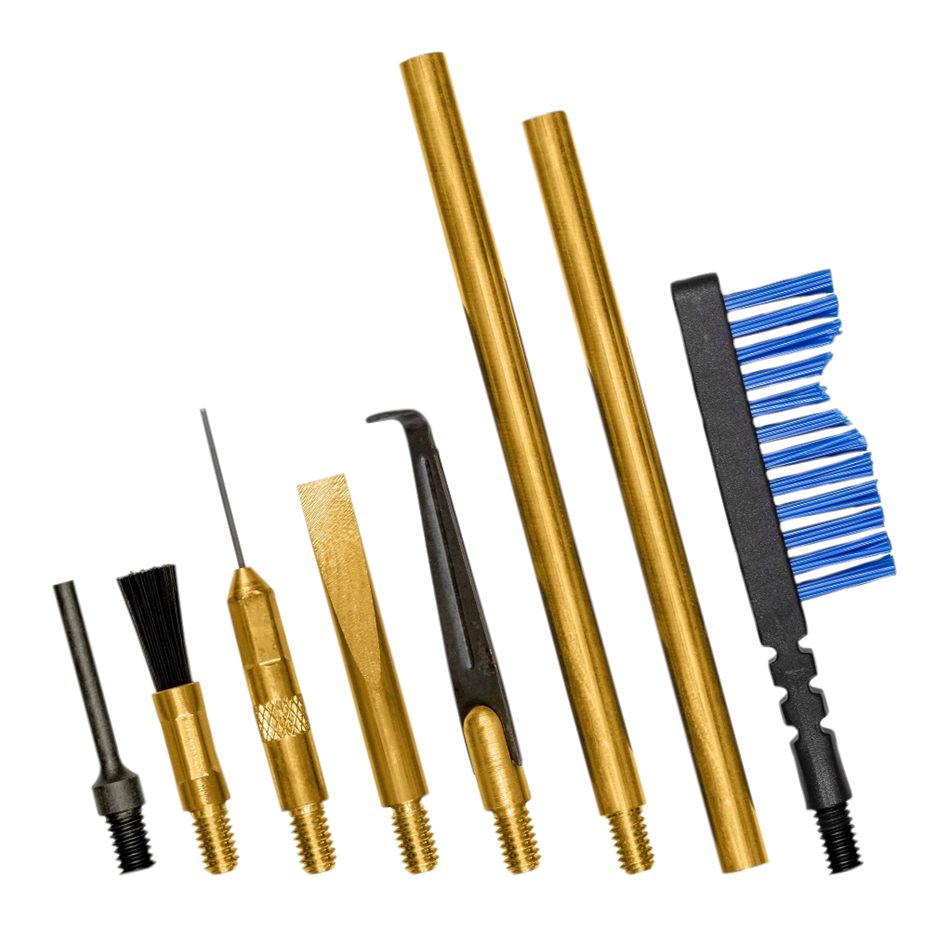 Otis Technology FG932 Brass Scraper Tool Set MSR/AR Multi-Caliber Pieces Ny