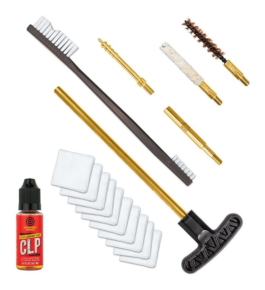 Otis Technology Handgun Cleaning Kit with Brass Rod .22 Cal