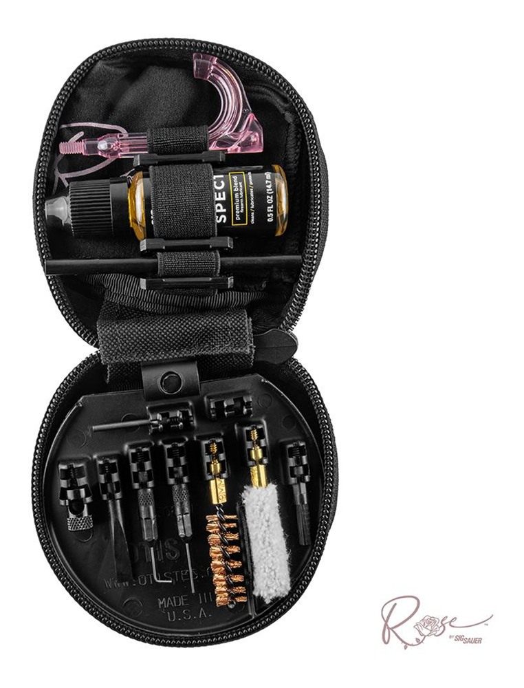 Otis Technology Rose by Sig Sauer Handgun Cleaning Kit 9mm Luger Soft Case view 2