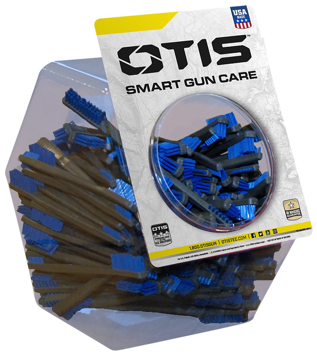 Otis Technology AD1080316BLU AP Brushes Nylon Bristles 150 Count