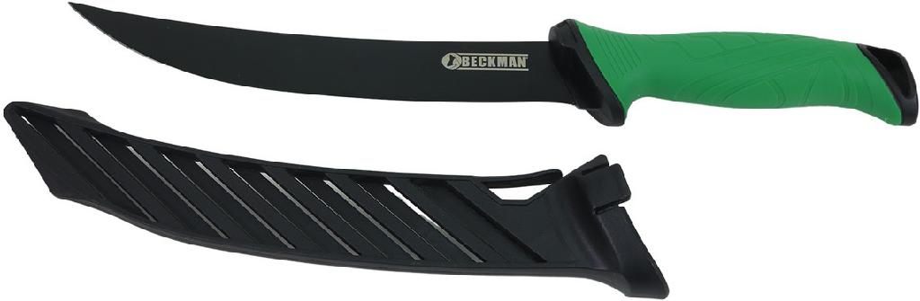 O P Line Beckman Fillet Knife 7in W/Sheath