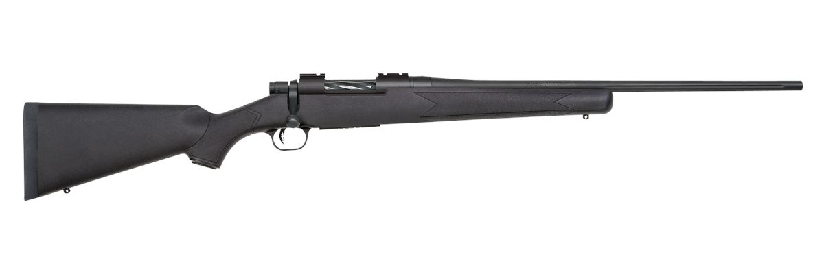 Mossberg 27843 Patriot Full Size 22-250 Rem 5+1 22in Matte Blued Fluted Bar