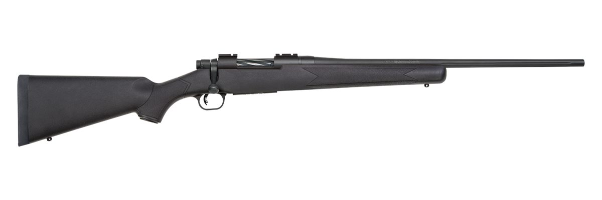 Mossberg Sons 27851 Patriot Full Size 7mm-08 Rem 4+1 22in Matte Blued Flute