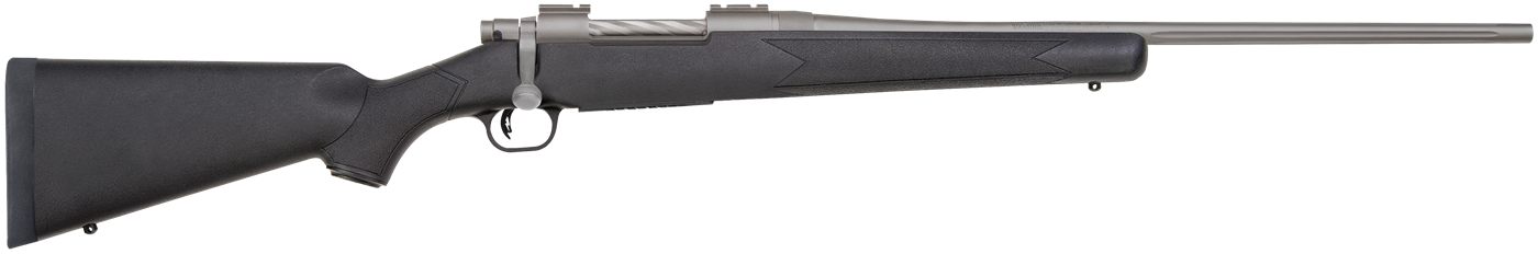 Mossberg 28009 Patriot Full Size 270 Win 5+1 22in Stainless Cerakote Fluted