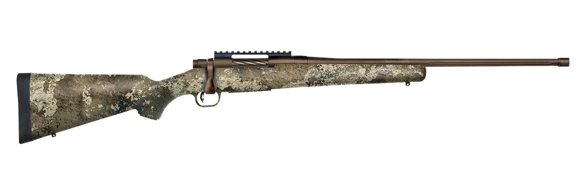 Mossberg 28045 Patriot Predator 308 Win 5+1 22in Brown Cerakote 4.49in Flut