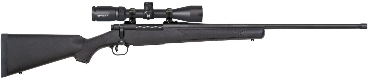 Mossberg Sons 28123 Patriot 300 Win Mag 3+1 24in Black Right Hand
