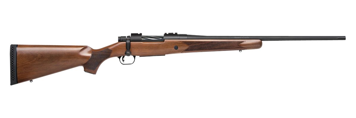 Mossberg Sons 28137 Patriot Walnut Full Size 350 Legend 4+1 22in Matte Blue