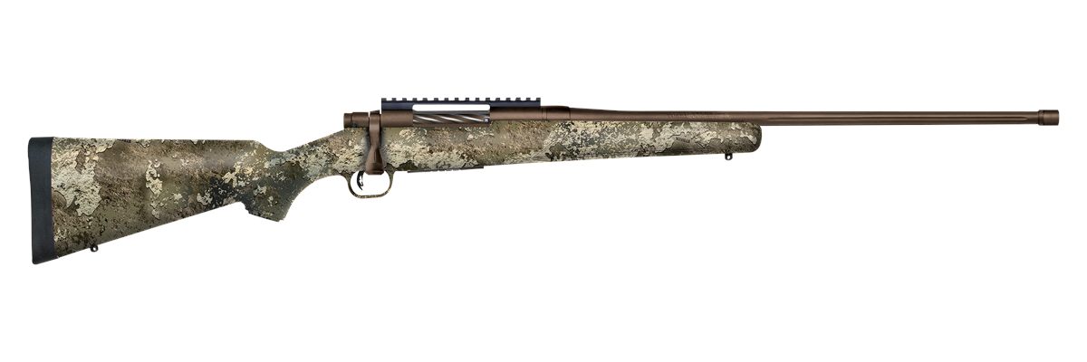 Mossberg Sons 28171 Patriot Predator 7mm PRC 3+1 24in Fluted Threaded, Brow