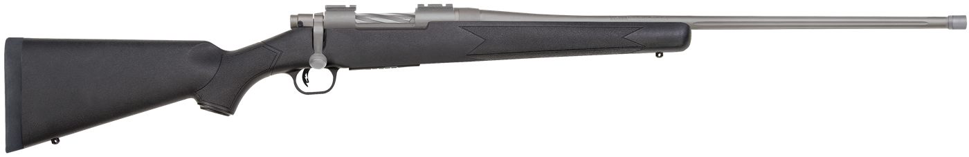 Mossberg 28245 Patriot Full Size 6.5 PRC 4+1 24in Stainless Cerakote Fluted