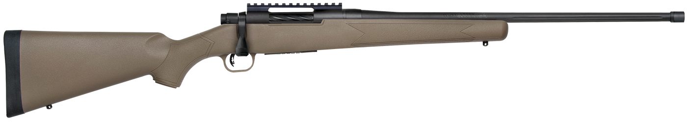 Mossberg 28253 Patriot Predator Full Size 22-250 Rem 5+1 22in Matte Blued F