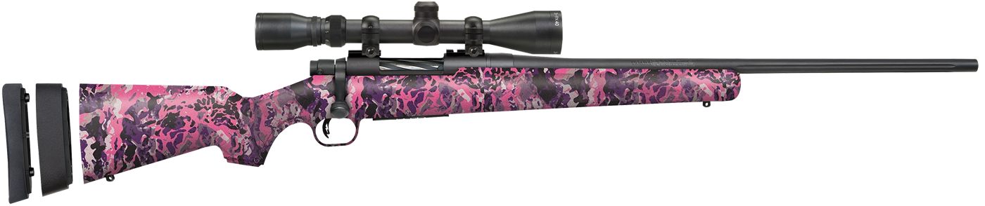 Mossberg 28258 Patriot Super Bantam w/Optic 350 Legend 4+1 22in Matte Blued