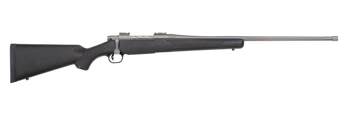 Mossberg Sons 28261 Patriot Full Size 7mm PRC 3+1 24in Stainless Cerakote F view 2