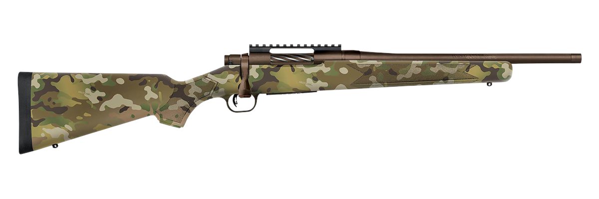 Mossberg Sons 28277 Patriot Compact 308 Win 5+1 16.25in Brown Cerakote Thre
