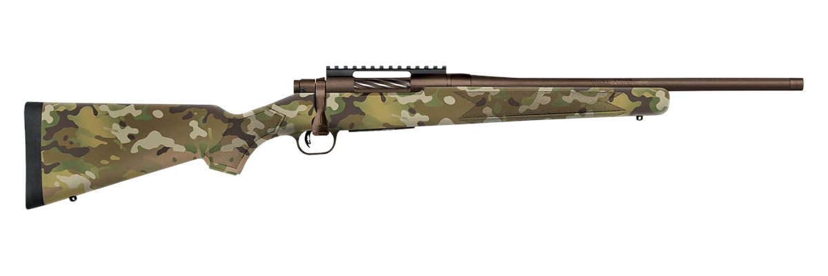 Mossberg 28279 Patriot Compact 450 Bushmaster 4+1 18in Brown Cerakote Threa