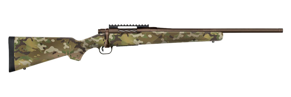 Mossberg Sons 28282 Patriot Compact 6.5 PRC 4+1 20in Brown Cerakote Threade