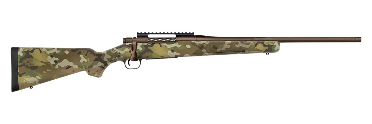 Mossberg Sons 28283 Patriot Compact 300 Win Mag 4+1 20in Brown Cerakote Thr