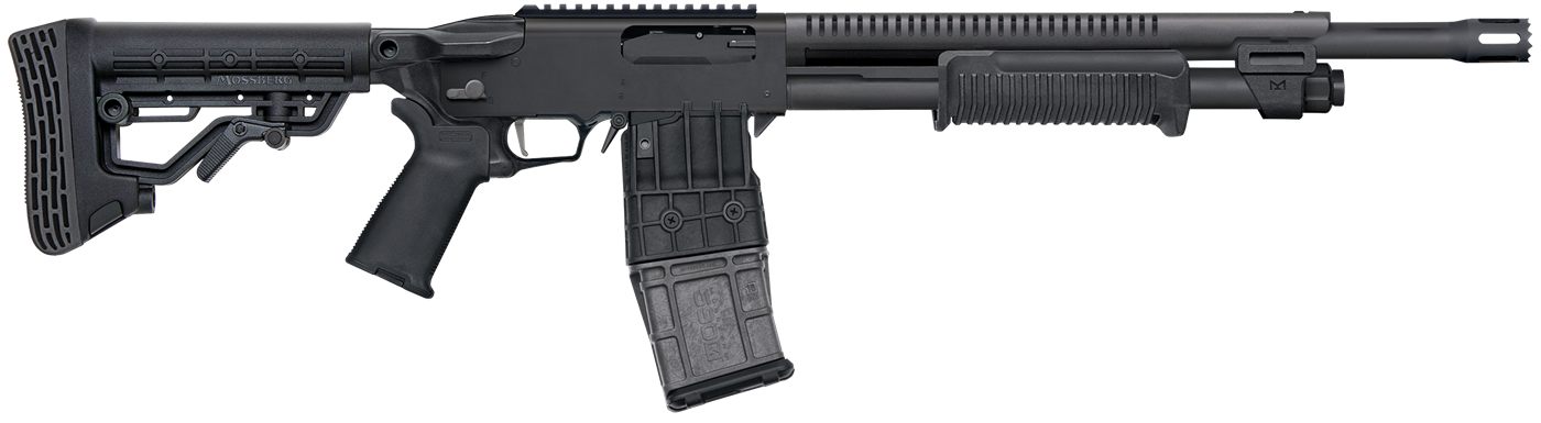 Mossberg Sons 590RM Mag Feed Stand-Off Shotgun 12ga 10rd 18.5in Barrel AR-S