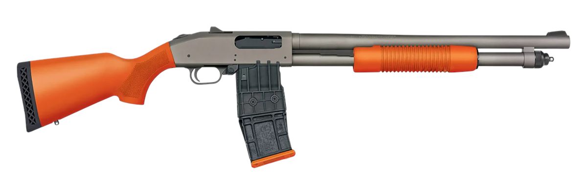 Mossberg Sons 50220 590M 12 Gauge 10+1 18.50in Tungsten Gray Cerakote Barre