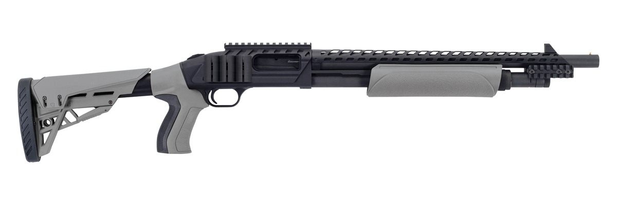 Mossberg M/500 Tactical Scorpion 12GA 18.5in 6-Shot Destroyer Gray (Talo)