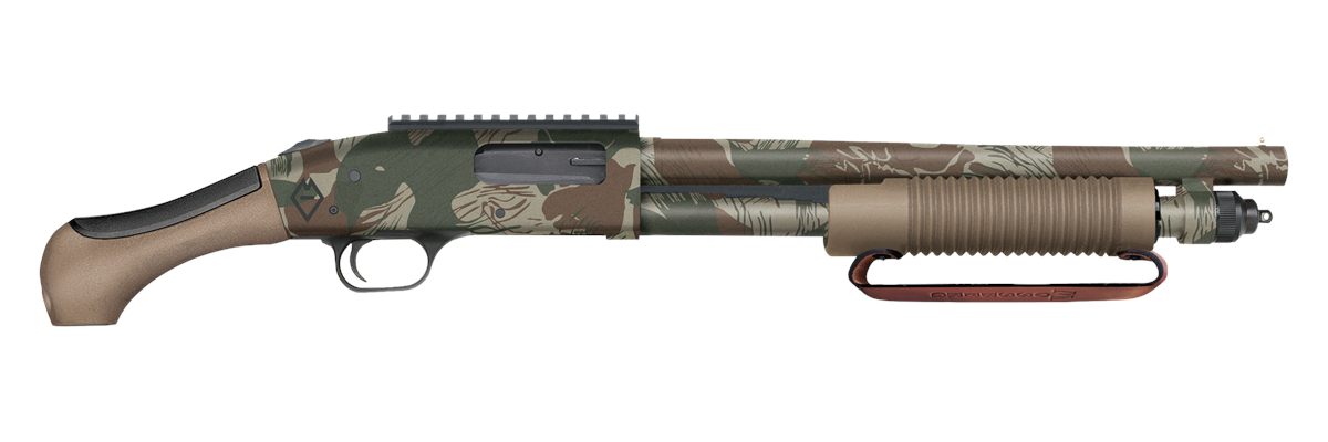 Mossberg Sons 50632 590 AfterShock 12 Gauge 5+1 14.38in Rhodesian Brushstro